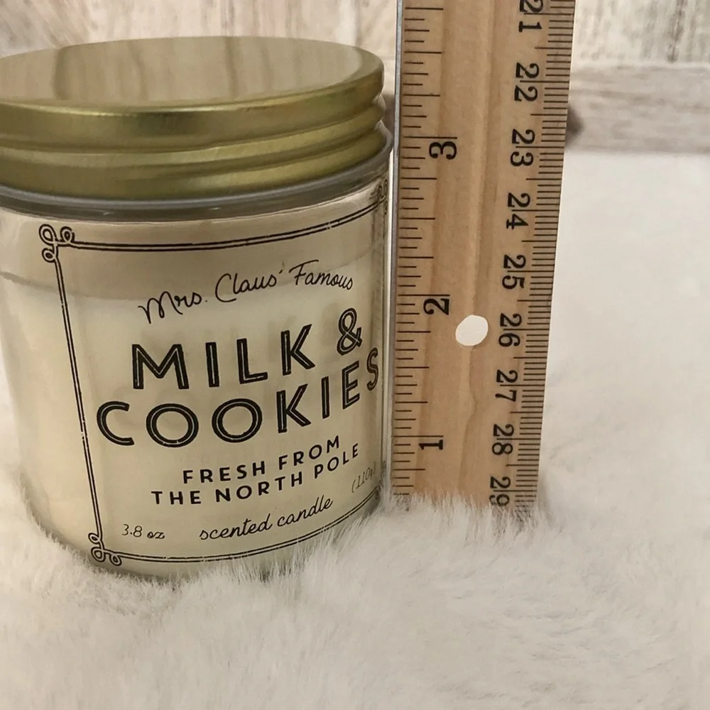 Target BP Christmas Milk & Cookie Mini Candle